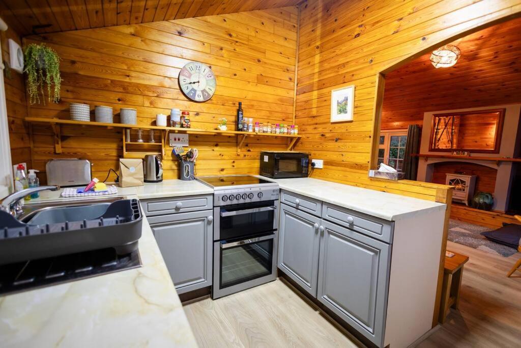 Rural Log Cabin In Snowdonia Near Coed Y Brenin By Seren Short Stays Ffestiniog Exterior foto